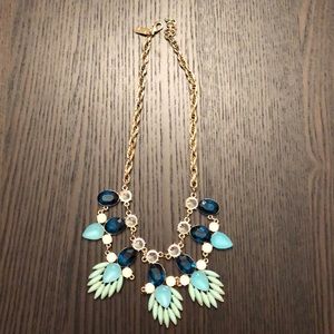 The Limited turquoise statement necklace 6”